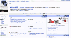 Desktop Screenshot of lsc.wikisign.org